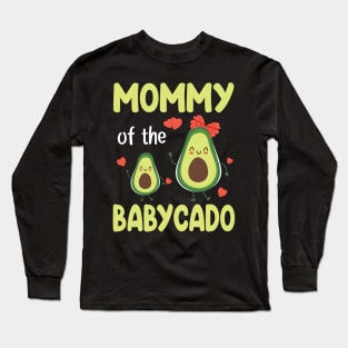 Avocados Dance Together Happy Mommy Of The Babycado Children Long Sleeve T-Shirt